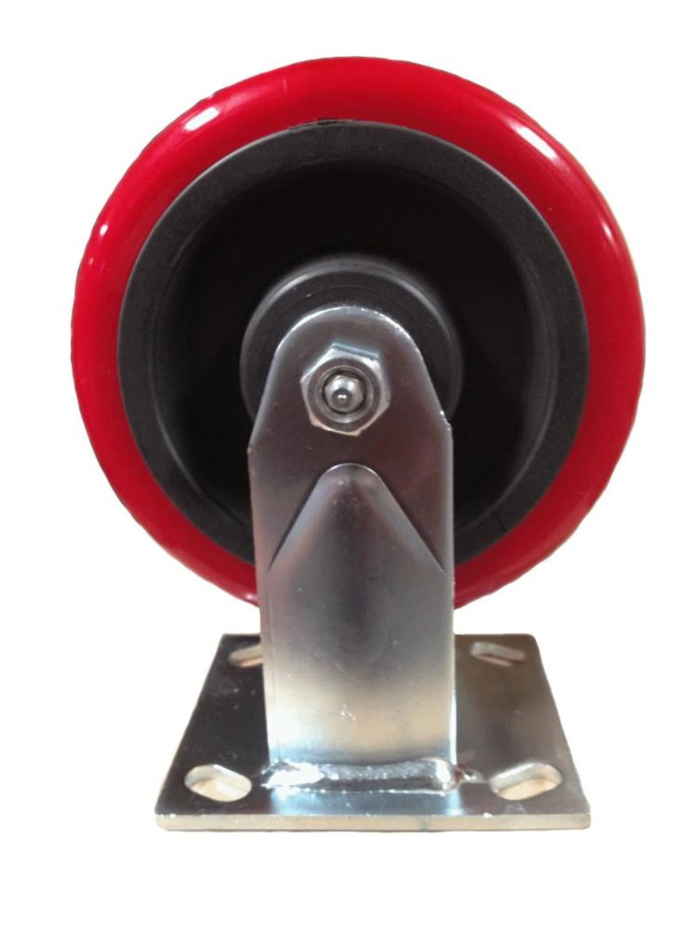 Ez Roll Casters 4In Polyurethane Rigid Caster