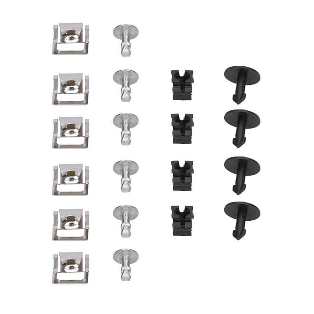 8D0805121, Engine Underbody Fastener Undertray Clip Practical Rugged ABS Metal 8D0805960 Replacement For A3 A4 A6 A8 For Car