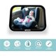 thumbnail image 4 of Baby Car Mirror - Espejo de asiento trasero 100 % irrompible - Conducción segura mientras cuidas a tu pequeño - Esencial para padres primerizos - Galardonado con el premio MadeForMums esquí esquí Gafas de esquí, 4 of 4