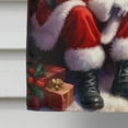 thumbnail image 3 of Rottweiler and Santa Claus House Flag, 3 of 7