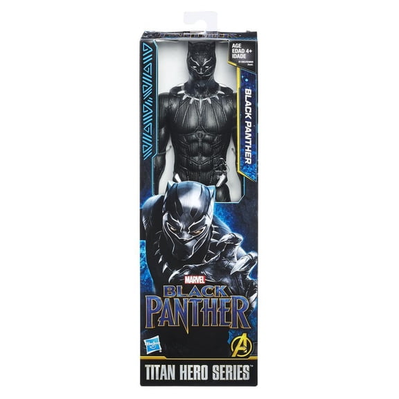 Marvel Black Panther Titan Hero Series 12-inch Black Panther Action Figure