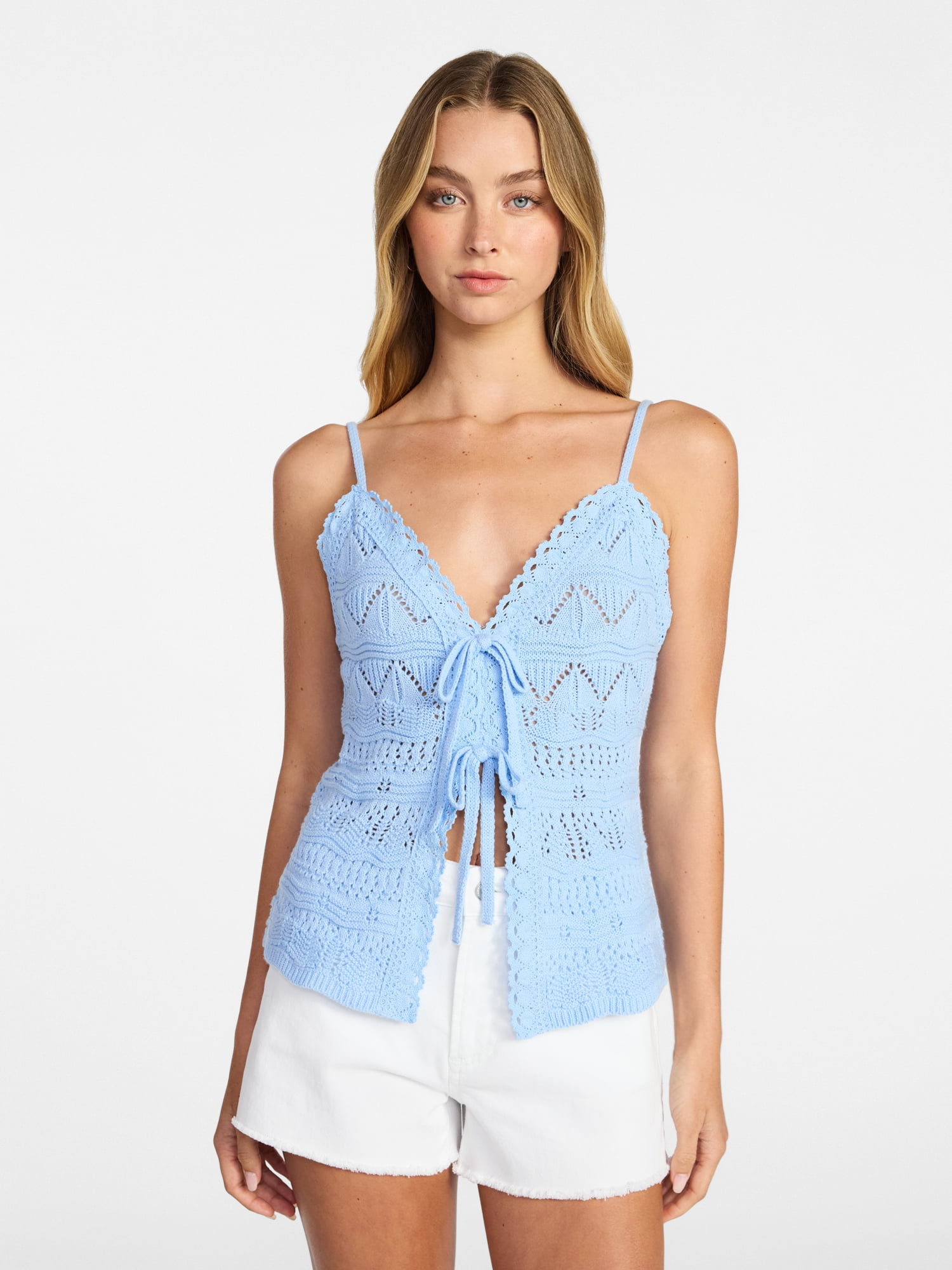 カットソー(半袖+袖なし) ounce halter shirring ribbon blouse Kimchi Blue Miss Girl Satin Backless Halter Top | Urban Outfitters