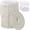 White-B, variant on QW Laundry Hamper with Lid Laundry Basket with Lid 19.0 Gal (72 L) Round Wicker Laundry Basket Handwoven Rattan Basket with Lid Removable Bag 2 Mesh Bags Handles for Living Room Bathroom White
