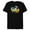 Black, variant on Disney Mickey Donald Goofy and Pluto Pals - Short Sleeve Blended T-Shirt for Adults - Customized-Yellow