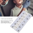 thumbnail image 3 of Metal  Teeth Crown, Stainless Steel Portable Temporary  Teeth Crown 12pcs Restore Chewing Function Protective  For Hospital, 3 of 8