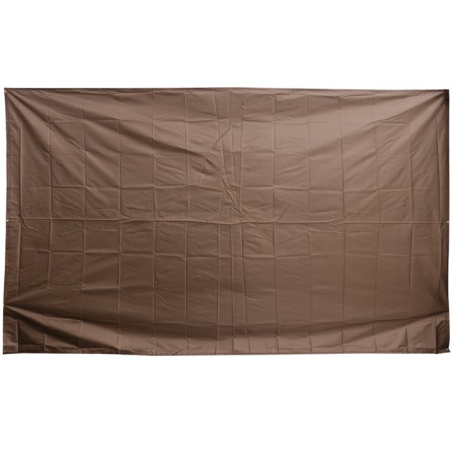 1 Pce Housse de Canopy Imperméable Tissu Argenté Pare-Soleil Installations de Loisirs Extérieures Auvent Housse de Protection Multi-Usage pour Extérieur (Café)