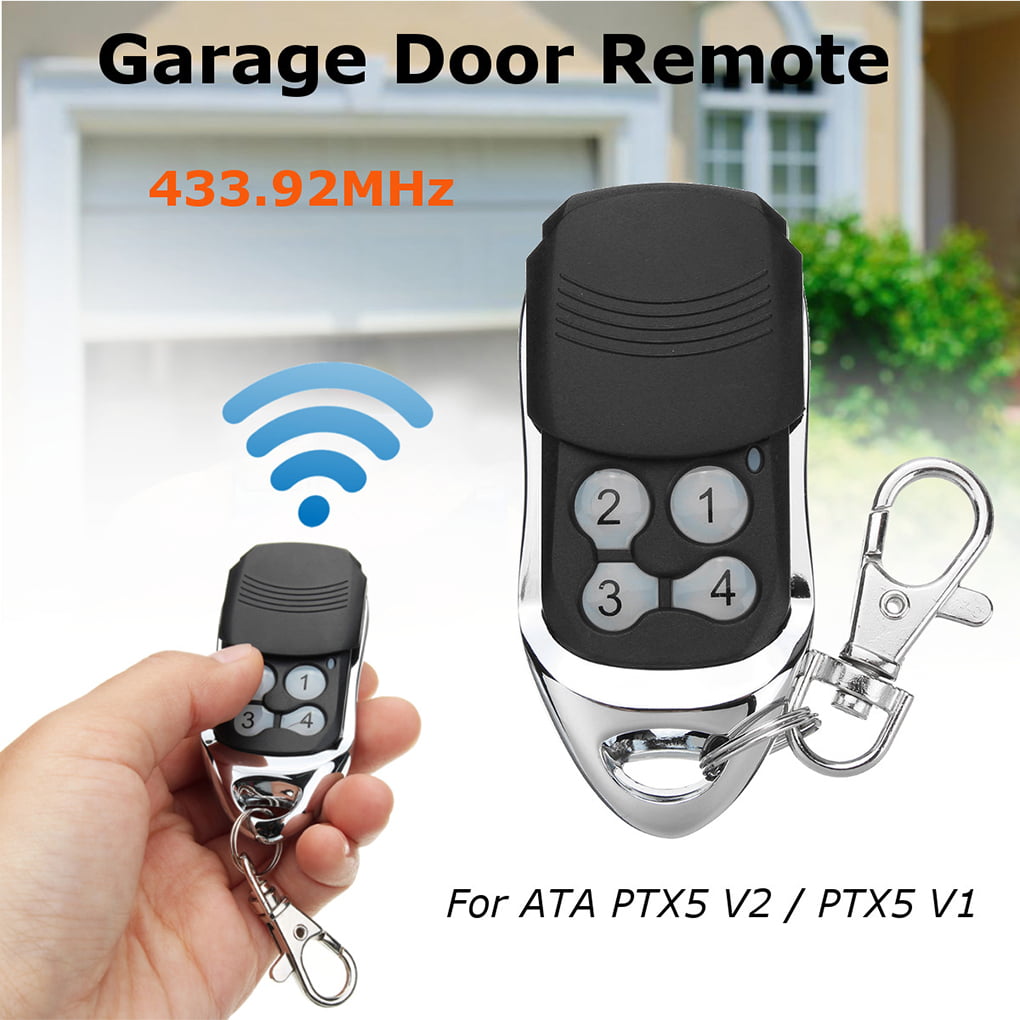 433.92MHZ Rolling Code Universal 4 Button Gate Garage Door Opener Remote Control