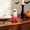 Red, variant on Gradient Ghost Tabletop Decor Halloween Ghost Figurine Resin Statue Colorful Ornament Fall Holiday Decoration Mantel Shelf Desk Display Party Home Accent Spooky Seasonal Collectible Gift