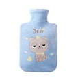 thumbnail image 1 of RKSTN Kitchen Utensils Set Kitchen Essentials Winter Water Injection Hot Water Bottle Hot Compress Belly Warm Water Bag Flannel Cover Plush Warm Handbag Kitchen Decor, 1 of 5