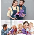 thumbnail image 6 of Dollibu I Love You Heart Wild Collection Plush Purple Octopus - 12 inches, 6 of 6