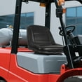 thumbnail image 6 of Peakora Universal Garden Tractor Seat, Suspension Seat for Tractor, High Back Forklift Seat, Filled with Polyethylene Foam, Large Seat(18.54*18.5 Inches) Black, 6 of 18