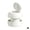 white, variant on Portable Pill Cutter Divider and Grinder for Vitamins and Pills - Compact Travel Medicine Crusher