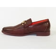 thumbnail image 4 of Men's TAYNO Shoes The Caprio L TAYNO leather Bit Loafer Coffee perforated, 4 of 8