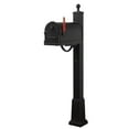 thumbnail image 2 of Outdoor Letter Holder Savannah Curbside Mailbox and Springfield Mailbox Post with Base, 2 of 7