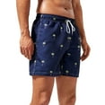 thumbnail image 3 of Hicidod Swimming Trunks for Mens Quick Dry Thin Swim Shorts with Pockets Swimwear Bathing Suits Fashion Printed Casual Beach Short, 3 of 5
