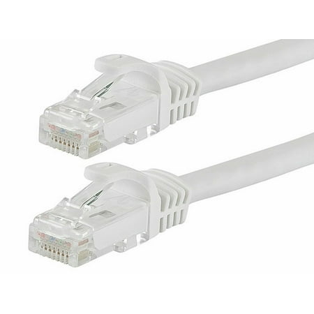 10 Cat6a Ethernet Network Patch Cable RJ45 23AWG 600M Solid Copper Wire 3  White price history on PriceWatchPro