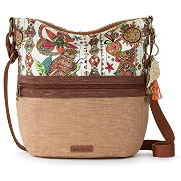 Sakroots Artist Circle Soft Bucket, Natural Spirit Desert