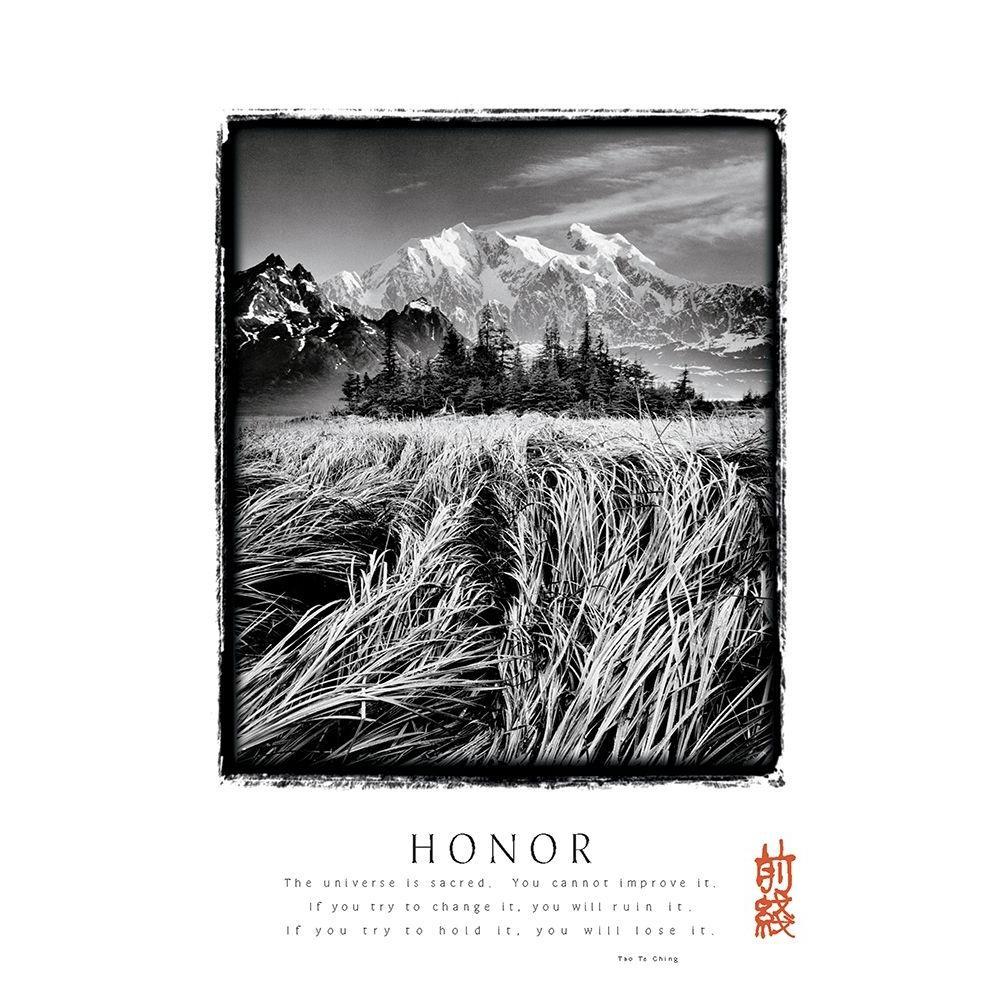 Unknown 12x14 Black Modern Framed Museum Art Print Titled - Honor