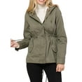 thumbnail image 5 of MixMatchy Women's Casual Lightweight Military Safari Anorak Utility Jacket, 5 of 7