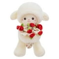 thumbnail image 2 of 1 Piece Lamb Doll Hug Gift For Girlfriend Birthday Valentine's Day Rose Bouquet Plush Gift Soft Stuffed Animal Collectible Doll, 2 of 13