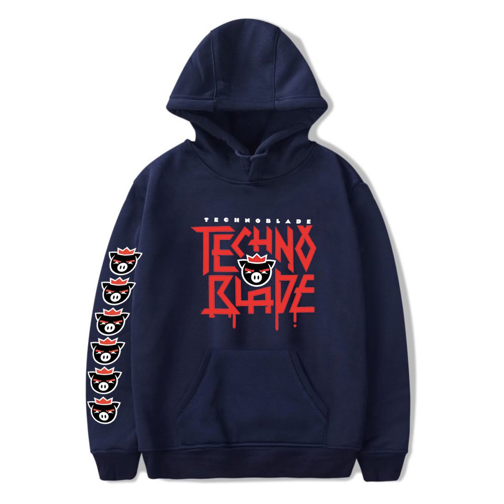Team SMP Technoblade Techno Agro Hoodie Casual Pullover Unisex Long Sleeve  Sweatshirt - Walmart.com