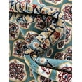 thumbnail image 4 of Unique Loom Narenj Collection Area Rug - Nottingham (10' x 13' 1" Rectangle Blue/Burgundy), 4 of 7