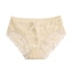 thumbnail image 1 of Braguitas sexy de encaje para mujer con malla hueca y lazo, cintura baja, mezcla de poliéster, nailon y spandex, talla única para 40-60 kg, ideal para un estilo sexy y de discoteca, 1 of 3