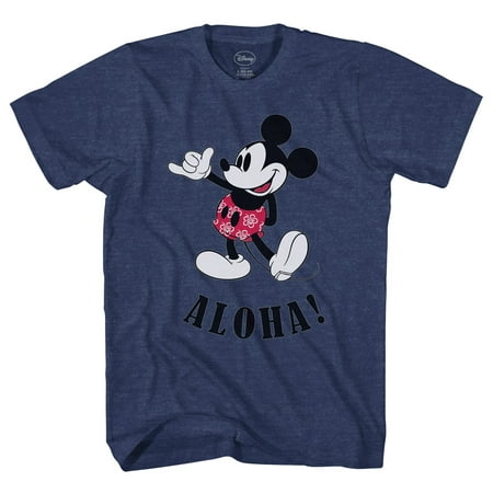 Disney Mickey Mouse Hawaii Aloha Mickey Men's