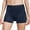 Navy, variant on Women's High-Waisted Cycling Shorts with Silky Cushion - 3" Quick-Dry Yoga Pants for Biking, Hiking & Fitness | All-Day Comfort Support