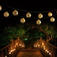 thumbnail image 4 of Guirnalda de luces solares Dephen, 4,6 m, 20 LED, color blanco cálido, impermeable, 4 of 7