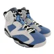 thumbnail image 3 of Ni - ke Ni - ke Air Jordan 6 Retro VI University Blue/White-Black Men’s Sz 13 UNC Tar Heels, 3 of 5