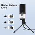 thumbnail image 4 of Micrófono USB para podcast FIFINE K669W para ordenador portátil, 4 of 7