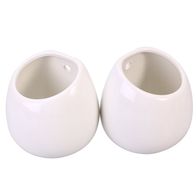 CHOK Wall Planter Clay For Air Plants Creative Projects 2Pcs 11x8.5x10in