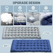 MOPHOTO 75 Portable Folding Bed for Adults, Camping Cot with Pearl Mattress & Carrying Bag, Heavy Duty Outdoor Sleeping Cot Bed