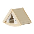thumbnail image 3 of Cats Scratcher House para gatos interiores de diseño acogedor Minimalismo Casa de rascado de triángulo rústico elegante para un amigo, 3 of 8