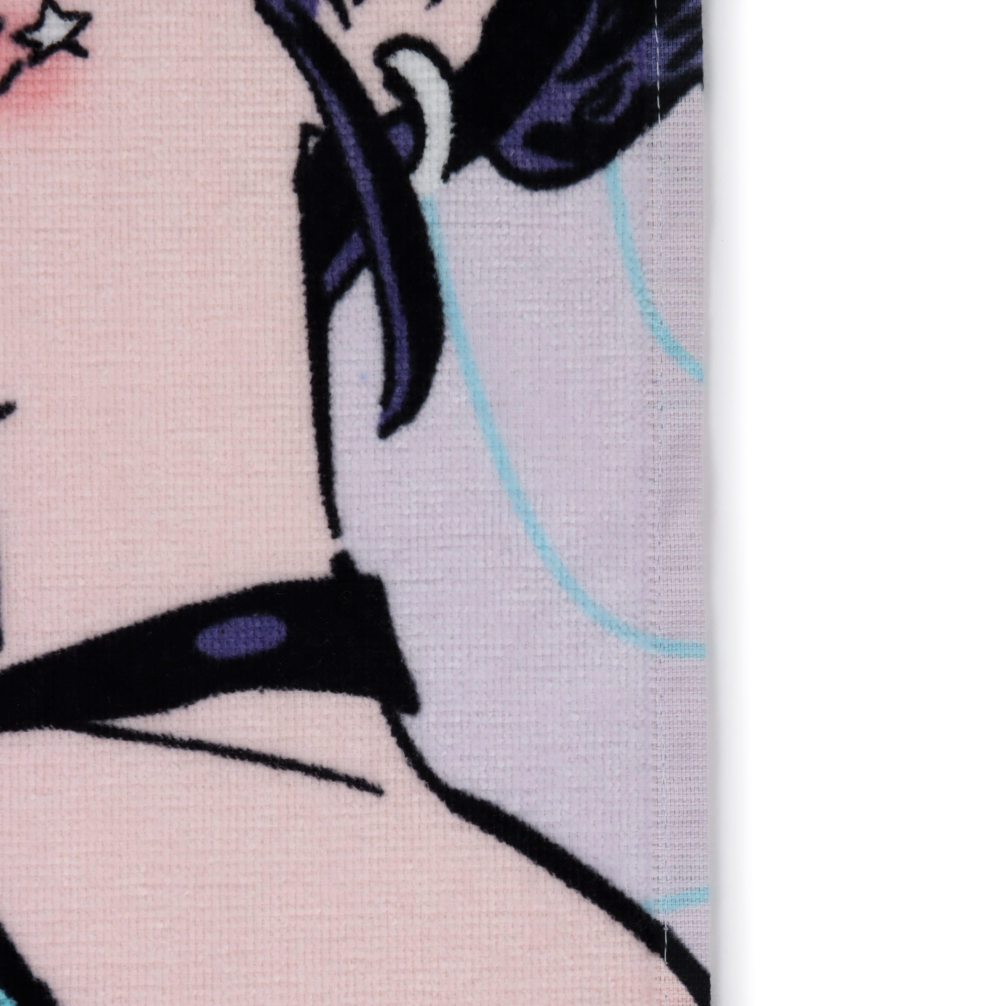 KPOP Demon Hunters Trio of Hunters Kids Beach Towel, Cotton, Purple, Netflix, 28" x 58"