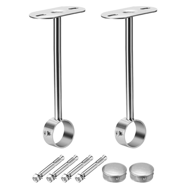 CeilingMount Bracket, Wardrobe Pipe Bracket, 25mm Dia, Closet Rod