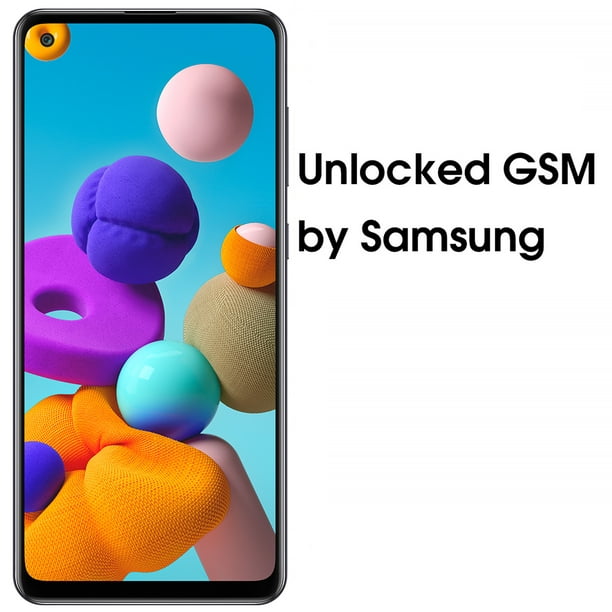 prezentacija brašno udžbenik  Samsung Galaxy A21s A217F 64GB Duos Unlocked GSM Android Smartphone  (International Variant/US Compatible LTE) - Black - Walmart.com -  Walmart.com