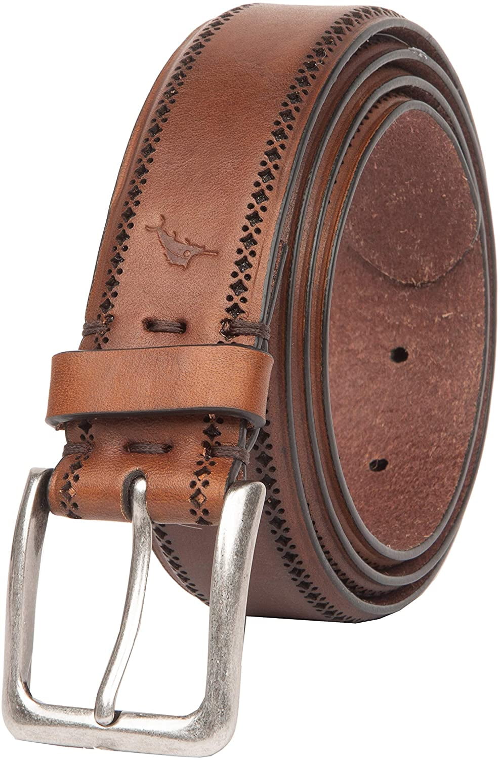 Tommy Bahama Men's 100% Leather Belt, Brown, Extra Large (42-44 ...