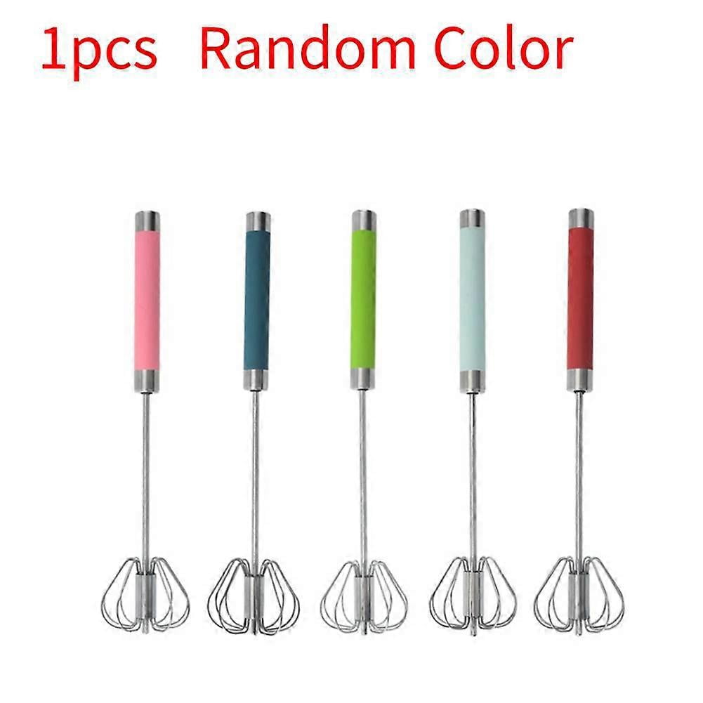 Egg Beater Self Turning Semi-automatic Whisk Hand Mixer Blender Kitchen ...