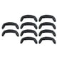 thumbnail image 2 of 10 piezas de bigotes falsos, accesorios de disfraz, bigote falso, barba facial para Negro, 2 of 9