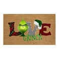 thumbnail image 2 of Grinch Decor Grinch Christmas Decorations Bathroom Grinch Christmas Decorations Christmas Festival Decoration Front Door Carpet Indoor Outdoor Anti-Skid Mat, 2 of 5