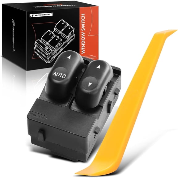 A-Premium Master Power Window Switch Compatible with Ford F-150 F150 2002 2003, Replace# 2L3Z14529AAA