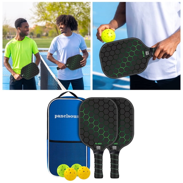 BKER Set With 2 And 4 For Outdoor Sports Perfect For Beginners Lightweight With Ergonomic Handle And Durable Fiberglass Face