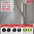 thumbnail image 5 of Delta 51799 Pivotal 1.75 GPM Multi Function Hand Shower - Bronze, 5 of 7