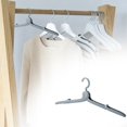 thumbnail image 1 of Travel Portable Folding Clothes Hanger Household Multifunctional Non Slip Clothes Hanger Seamless Wide Shoulder Thick Clothes Storage Rack, 1 of 4