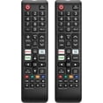 thumbnail image 1 of Nuevo control remoto universal de repuesto para todos los televisores Samsung, compatible con todos los televisores inteligentes Samsung, LED, LCD, HDTV, 3D, Series TV, 2 piezas, 1 of 5