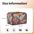 thumbnail image 5 of Yiaed Colorful Cloud Spotted Dog Print Two Slice Bread Machine Cover, Universal Size Kitchen Appliance Cover for Bread Machine,Bread Machine Cover, 5 of 7