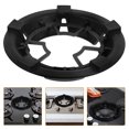 thumbnail image 1 of GOOHOCHY Gas Stove Rack Black Cast Iron Five Pronged Heat Concentration Cookers 1 Set, 1 of 7