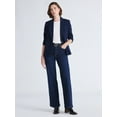 thumbnail image 2 of Free Assembly Women's Single Breasted Pinstripe Blazer, Sizes XS-XXL, 2 of 5